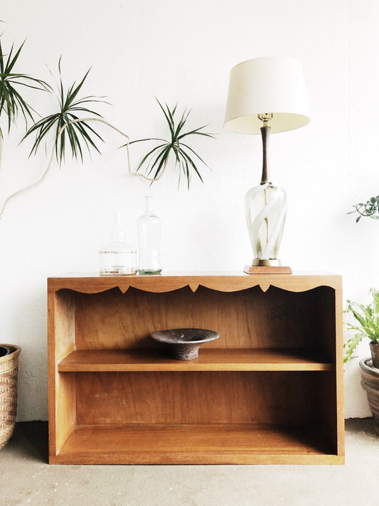 Vintage Solid Wood Folk Cupboard Top or Shelf