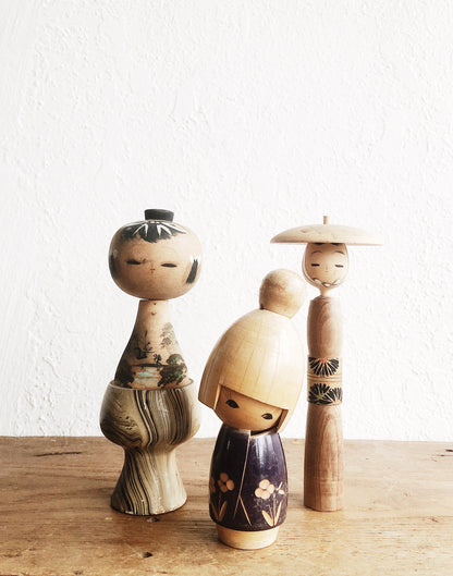 Vintage Kokeshi Doll
