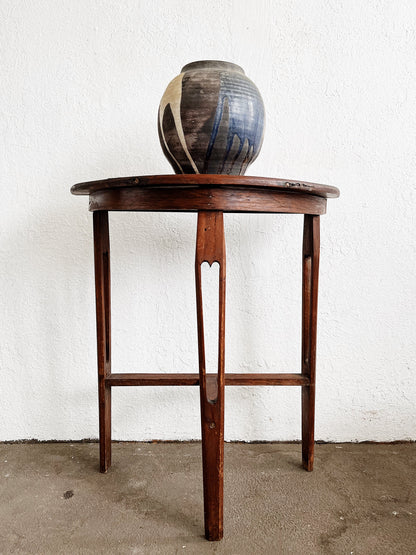Antique Demilune Table