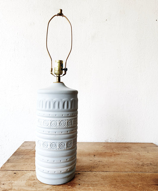 Vintage Pottery Lamp