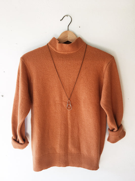 Vintage Apricot Wool Sweater