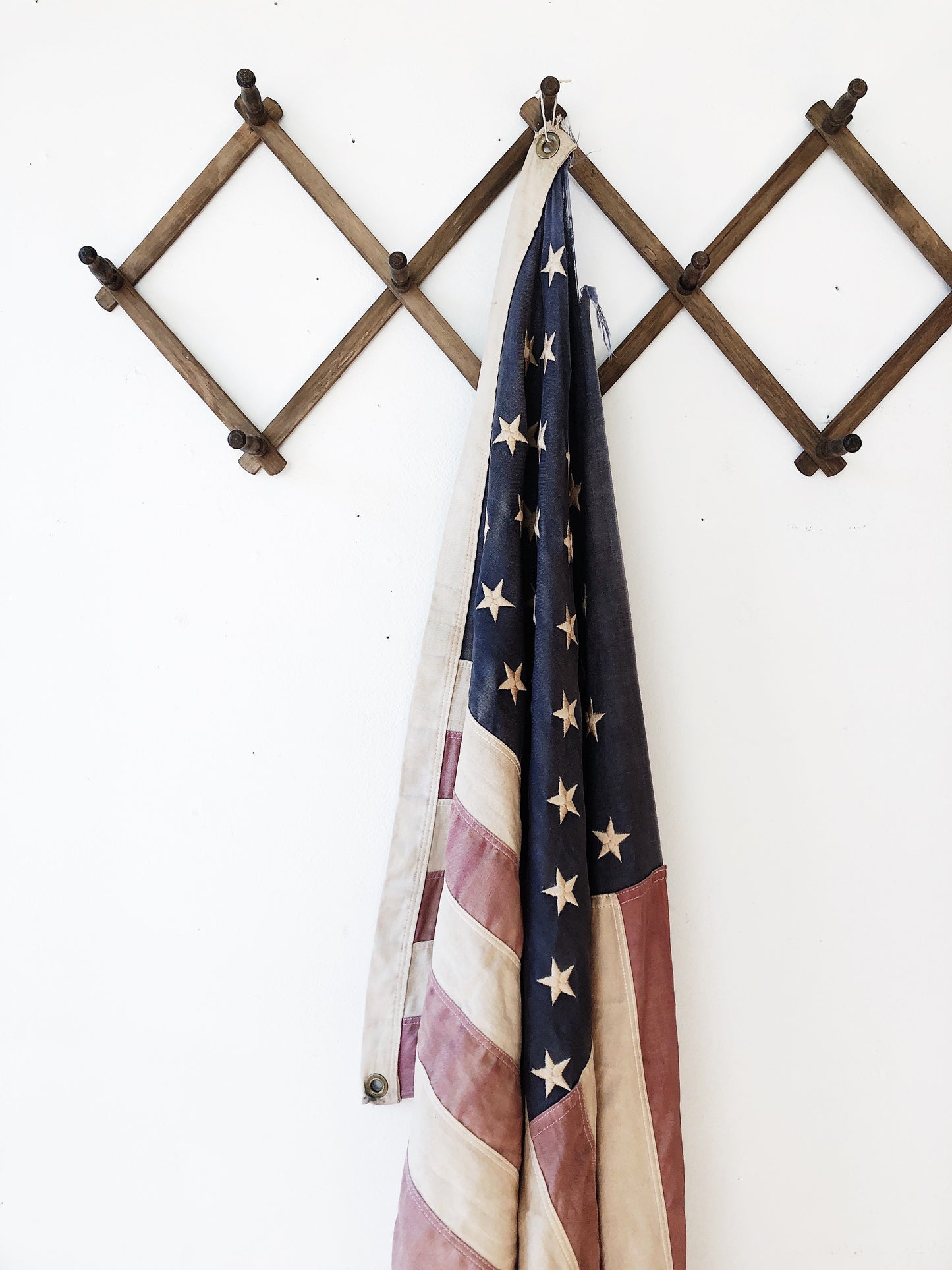Vintage Fifty Star American Flag