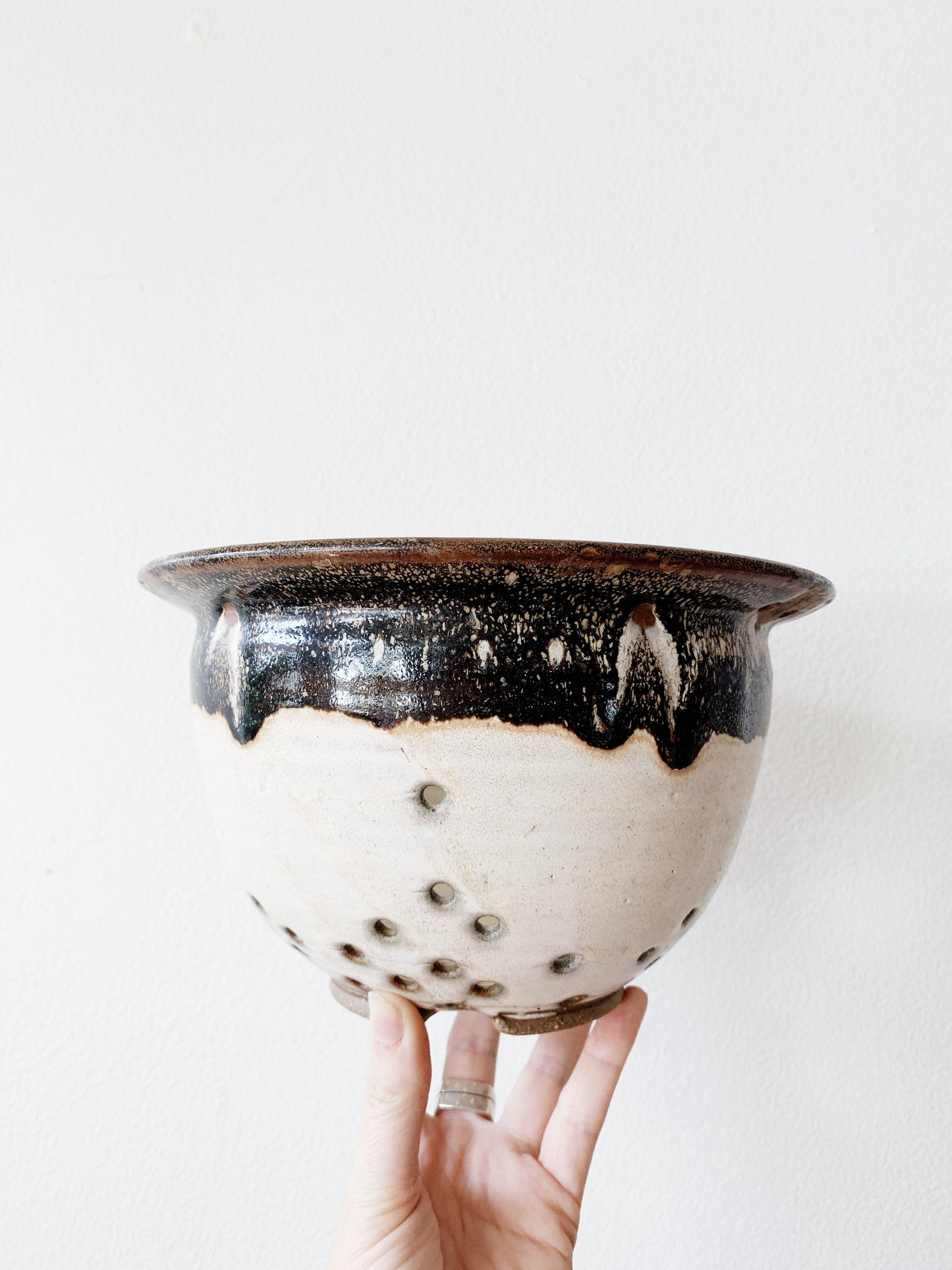 Vintage Ceramic Colander