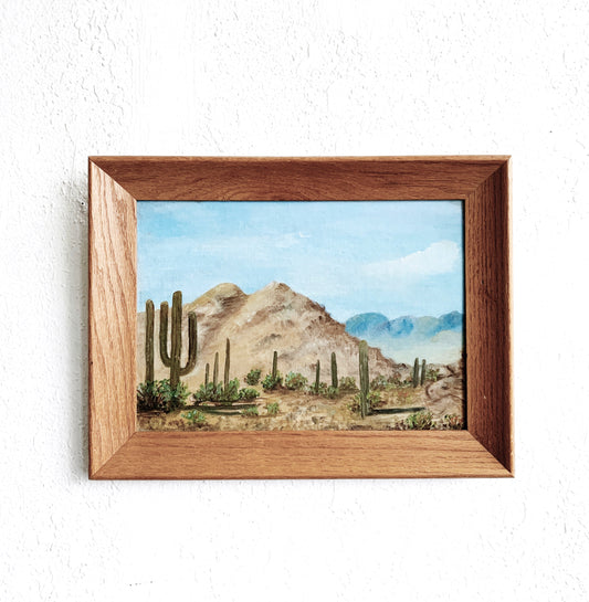 Vintage Original Landscape Painting