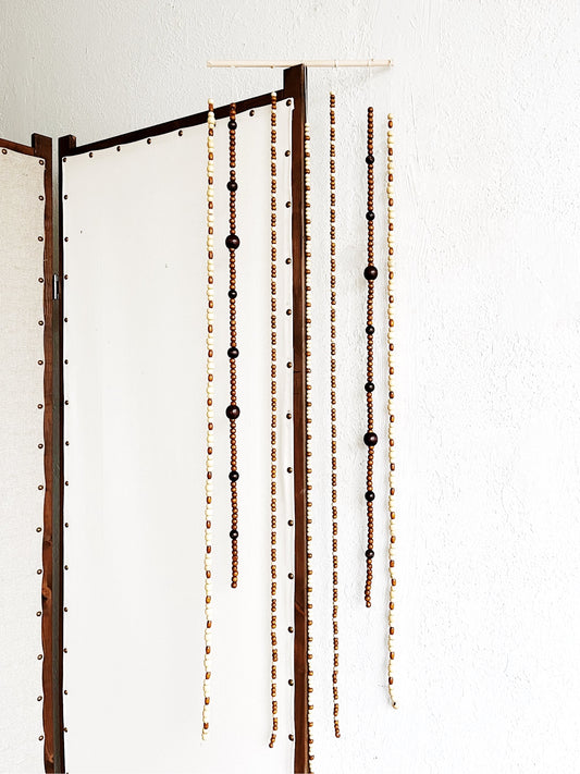 Vintage Wooden Bead Hanging