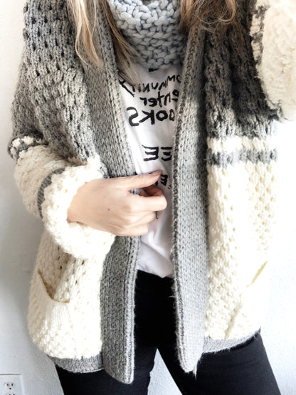 Vintage Crocheted Cardigan