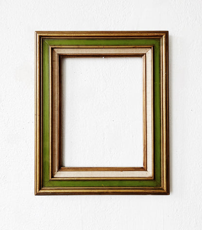 Mid Century Carved Wood Frame