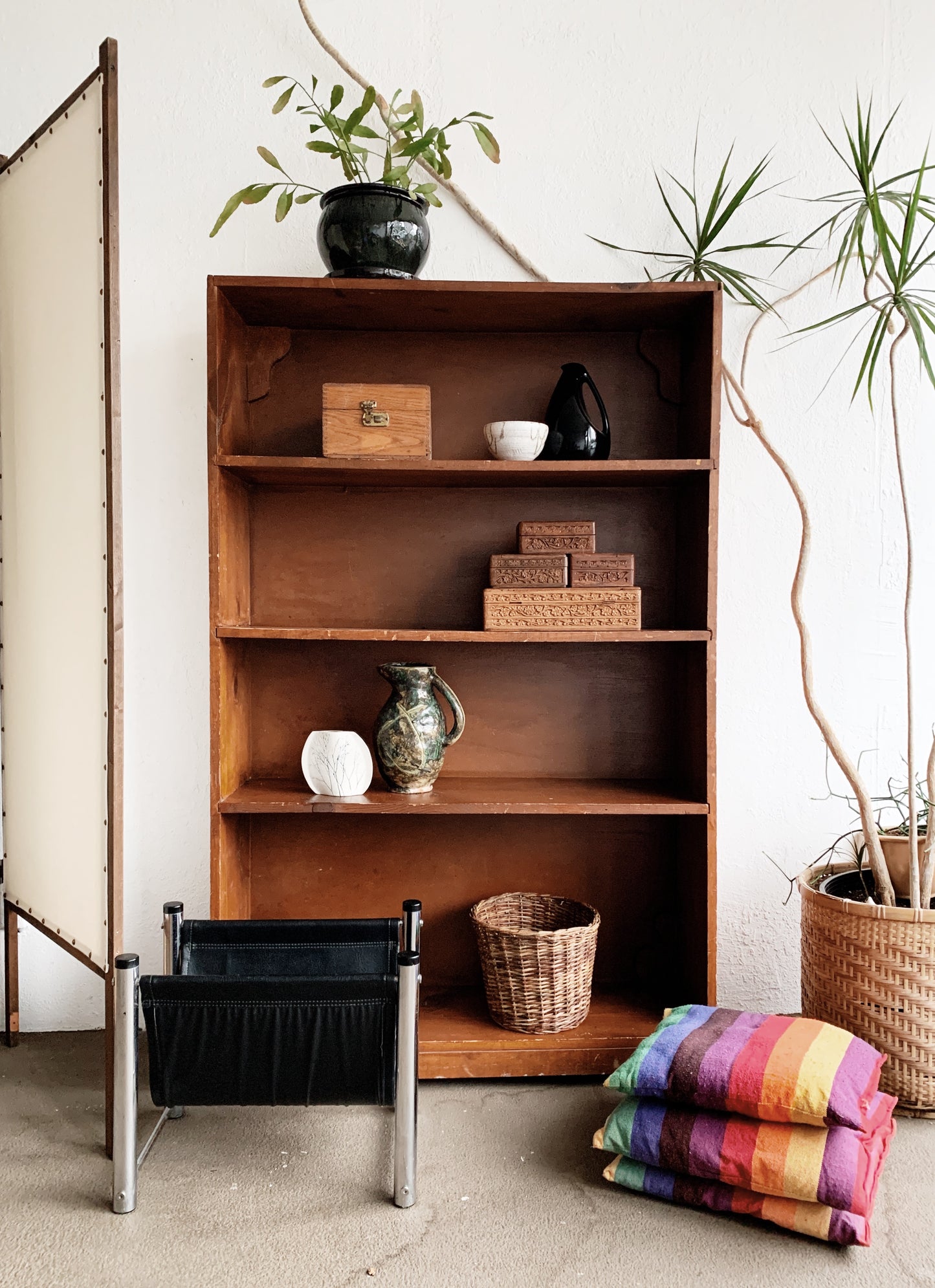 Large Handmade Solid Wood Shelf