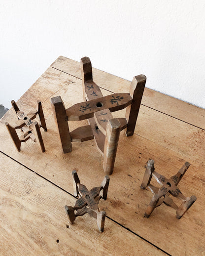 Antique Kite Winder Stand