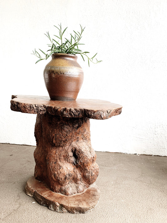 Burl Wood Live Edge Table