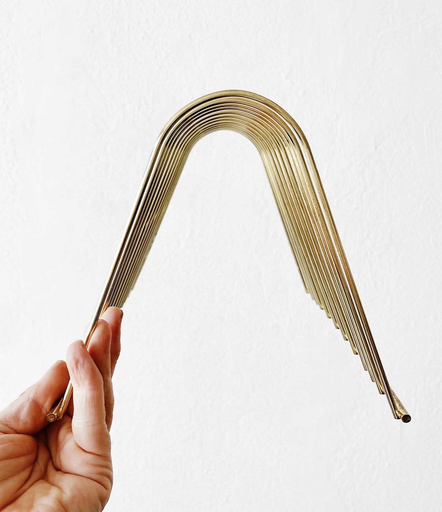 Mid Century Brass Rack