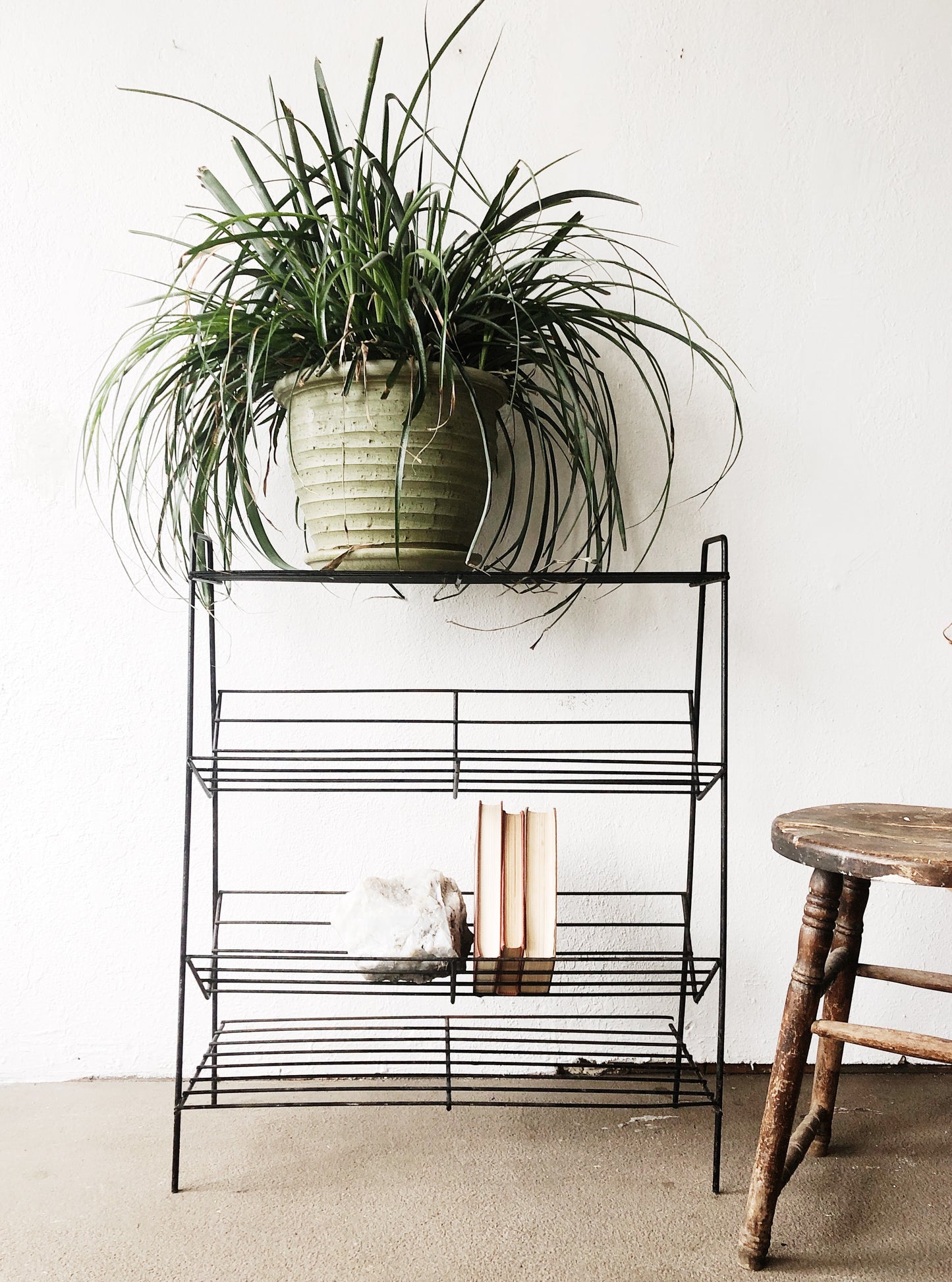 Mid Century Book Rack