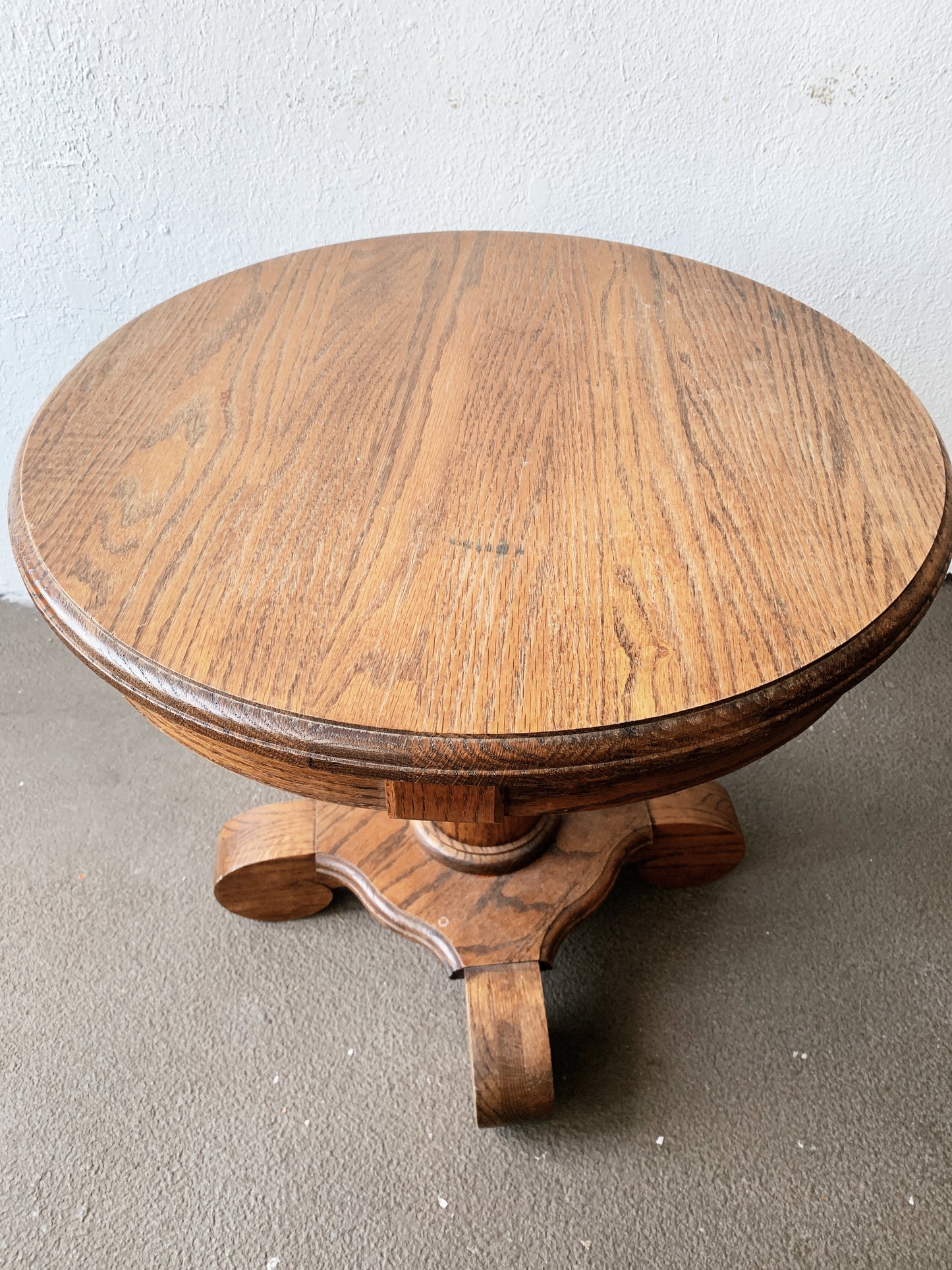Small Scale Antique Oak Coffee Table