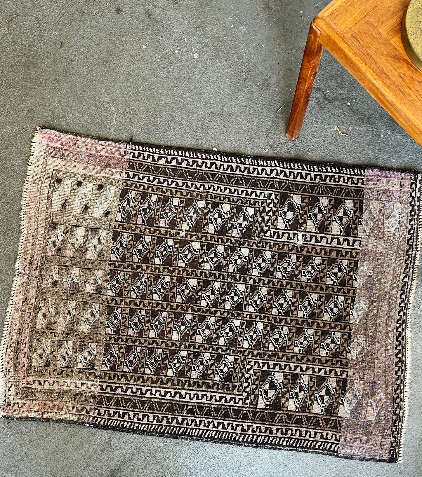 Vintage Iranian Wool Rug