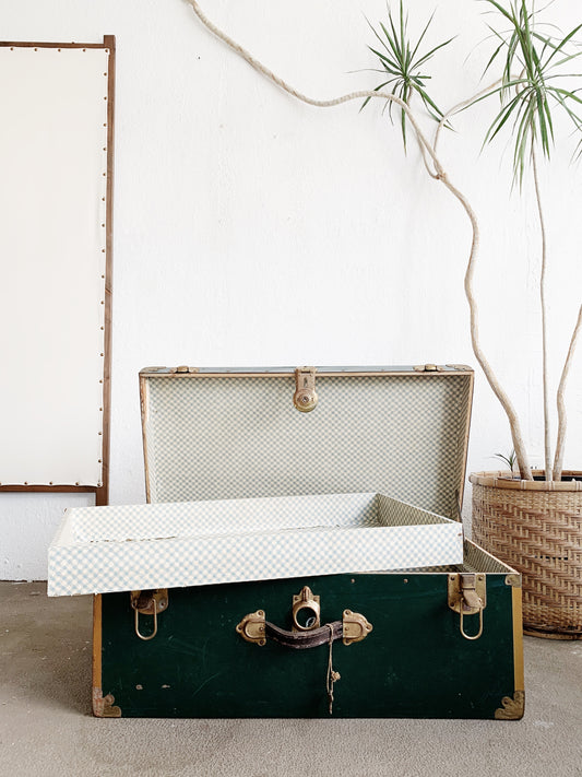 Vintage Metal Trunk