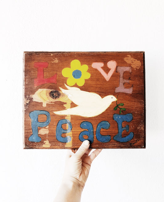 Vintage Peace Sign