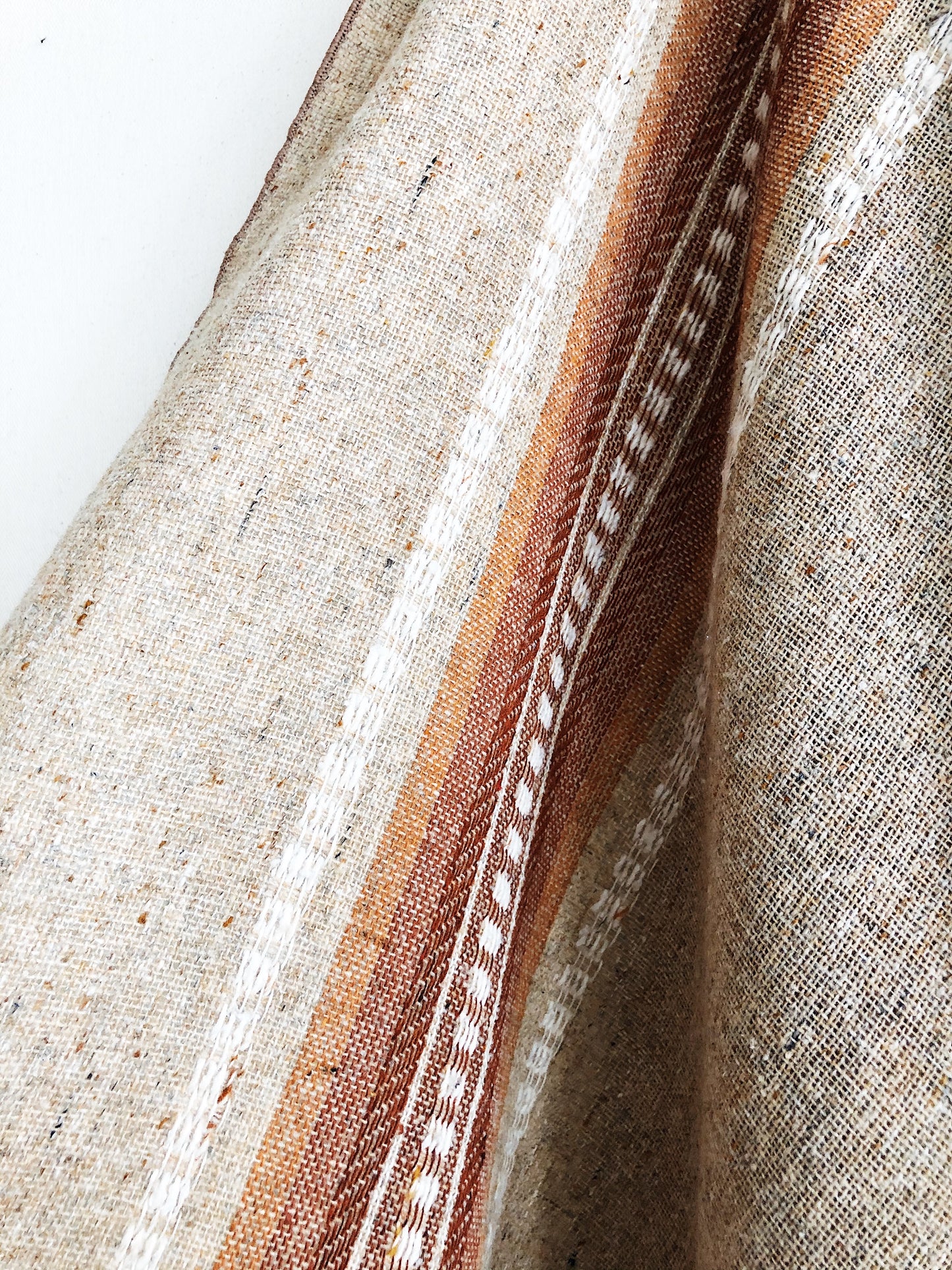 Vintage Natural Weave Textile
