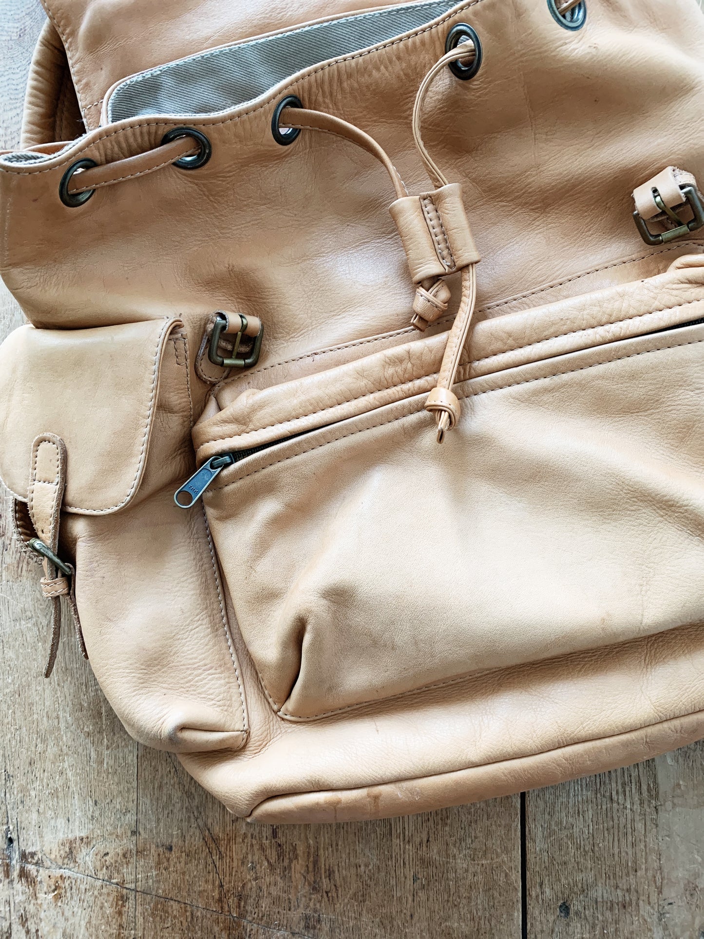 Vintage Ellington Leather Backpack