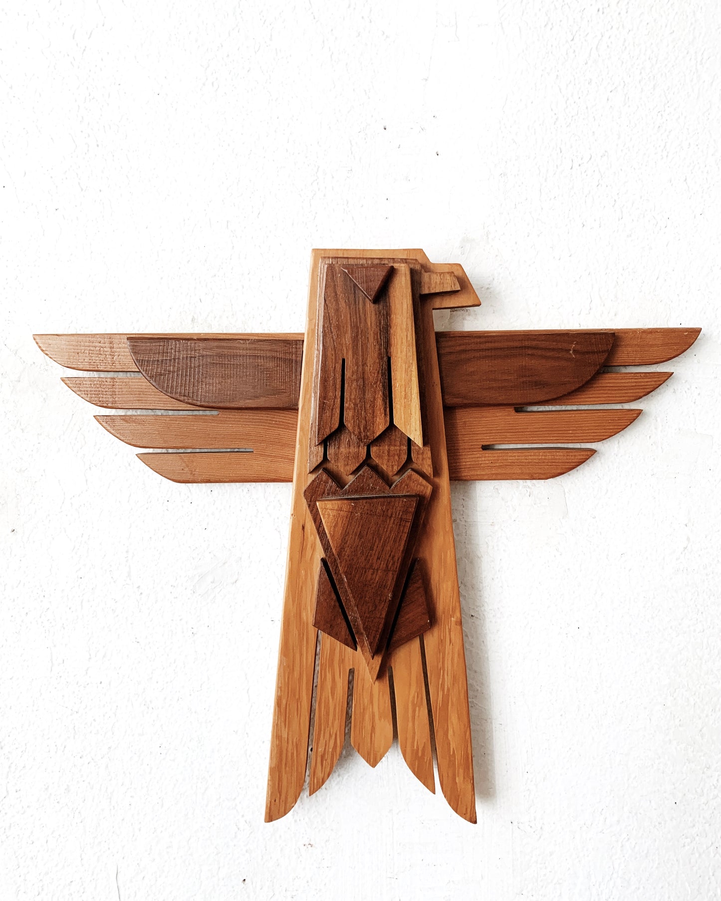 Handmade Thunderbird Art Wall Plaque