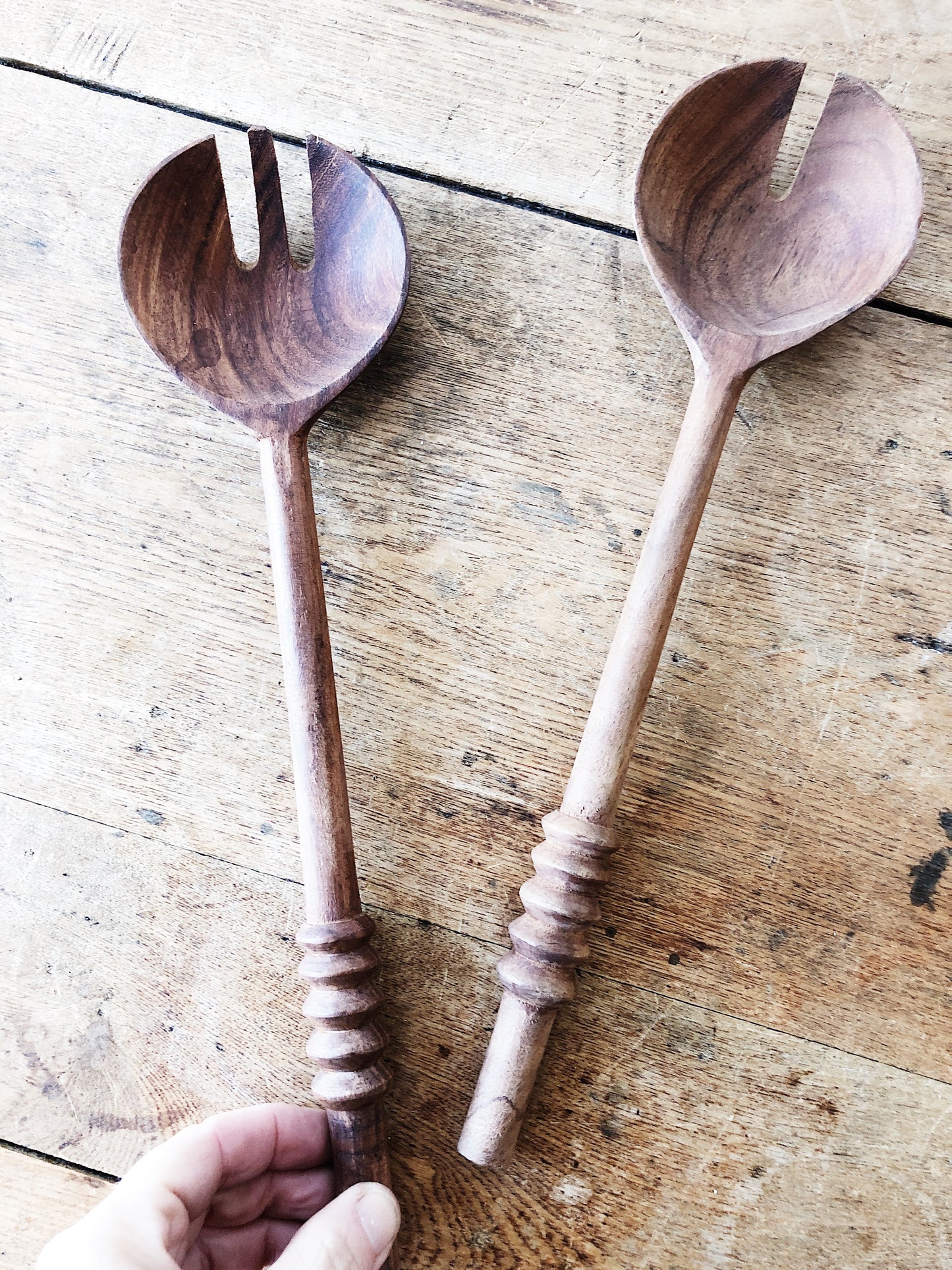 Mid Century Teak Servers