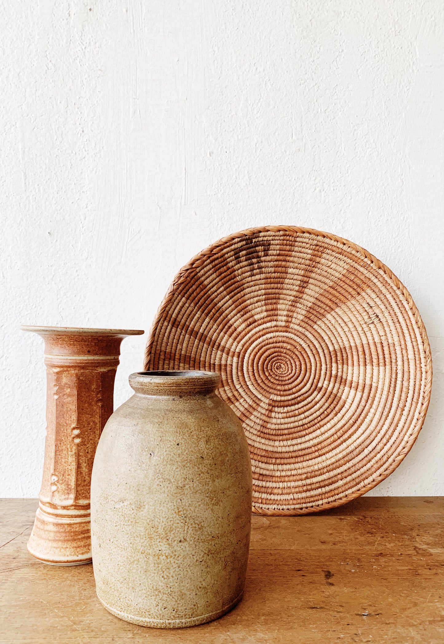 Graphic Papago Coil Basket