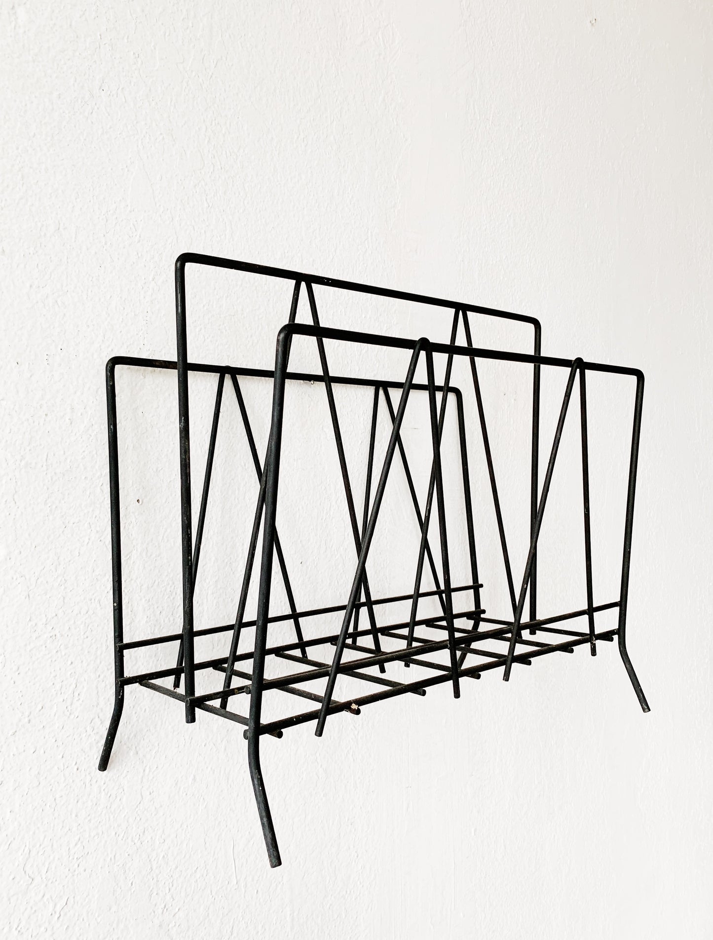 Mid Century Metal Rack