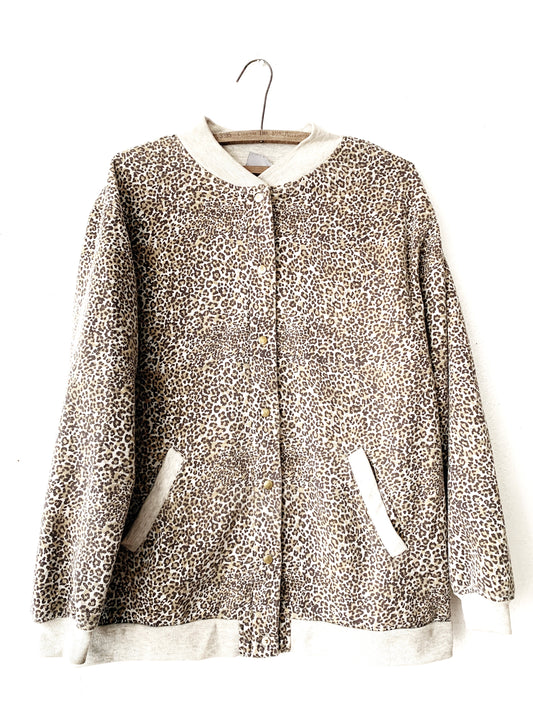 Vintage Animal Print Sweatshirt