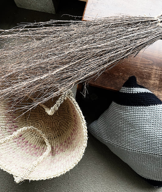 Handled Sisal Basket Tote