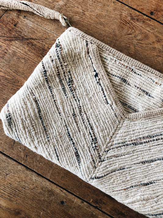 Vintage Carpet Bag Clutch