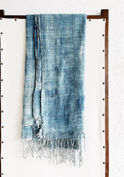Vintage Indigo Mudcloth