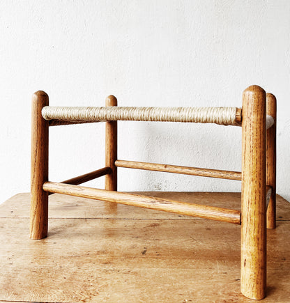 Vintage Woven Stool