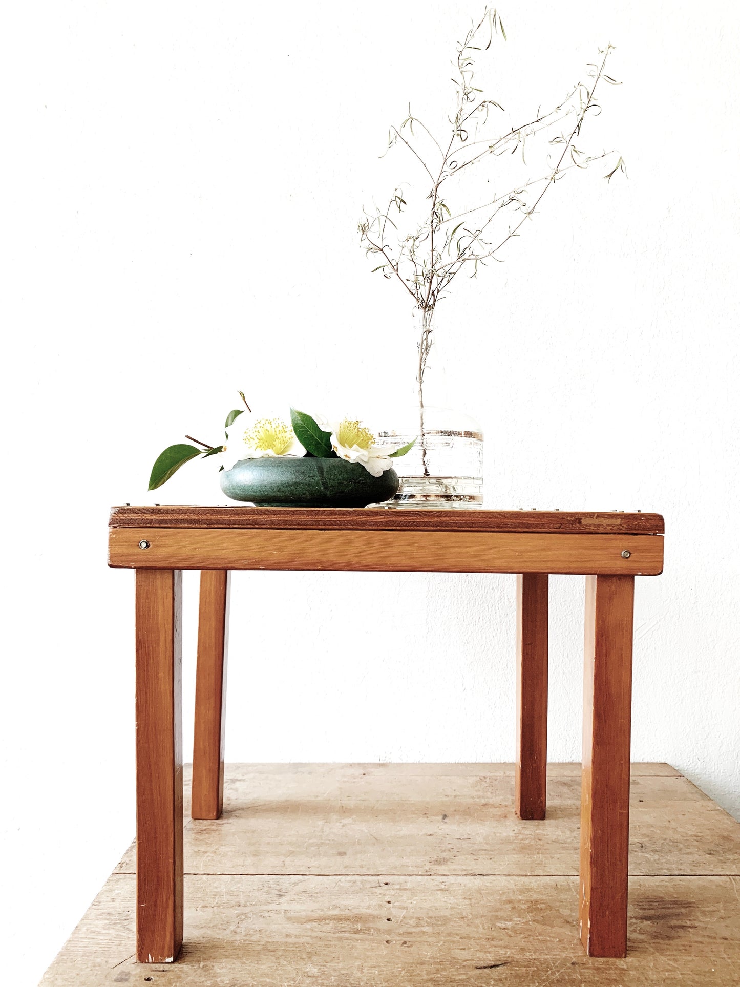 Vintage Handmade Side Table