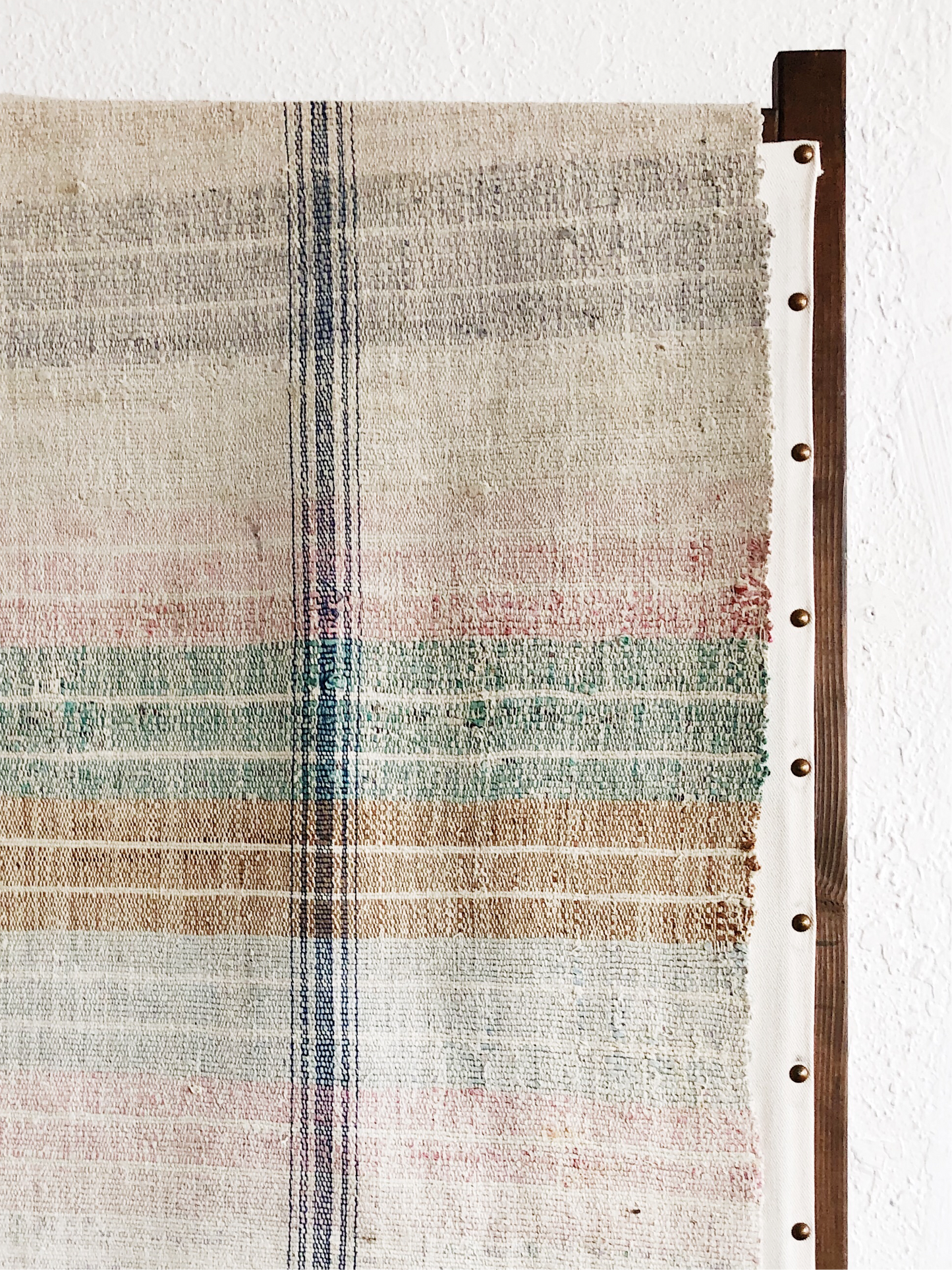 Vintage Hungarian Rag Weaving / Runner