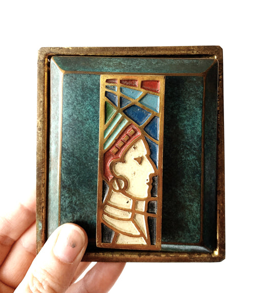 Antique Brass Box