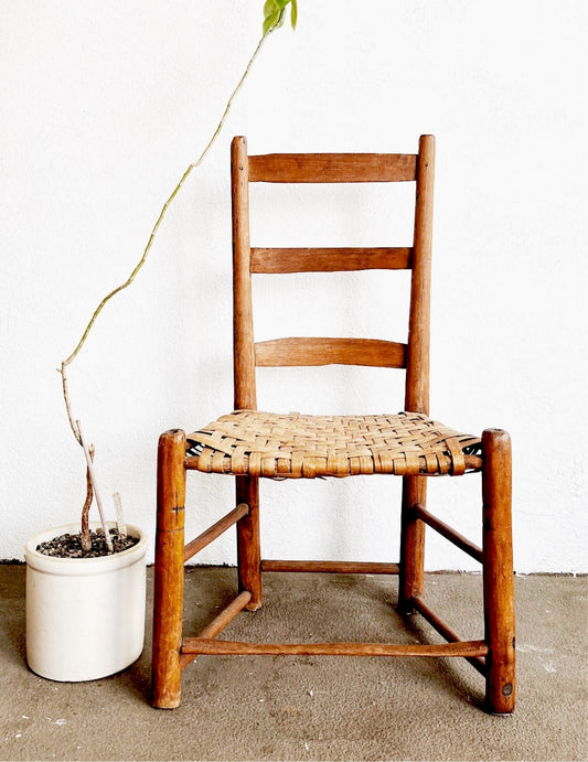 Antique Low Shaker Chair