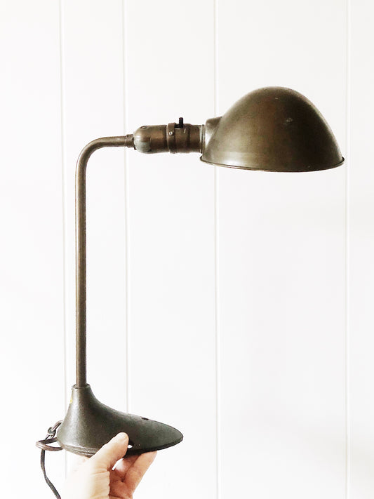Mid Century Industrial Swivelier Lamp