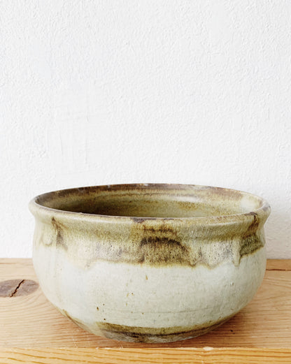Large Vintage Pottery Bowl