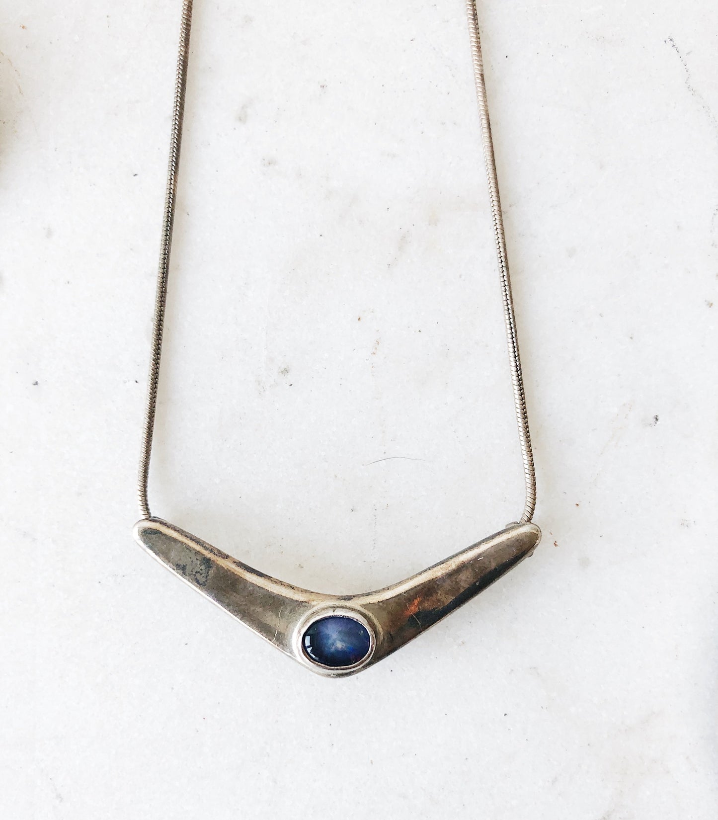 Vintage Sterling Silver Pendant or Necklace