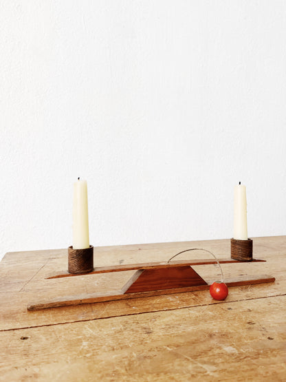 Handmade Vintage Cup and Ball Game