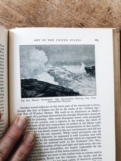 Vintage 1920s Art History Book