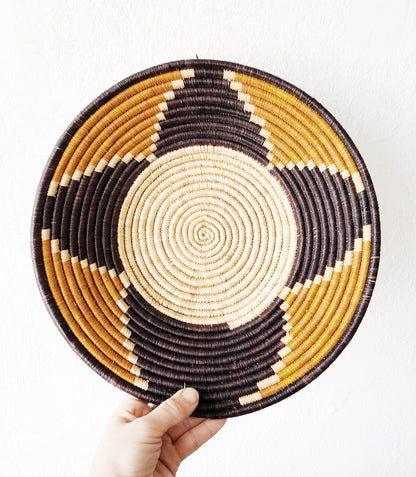 African Coiled Basket