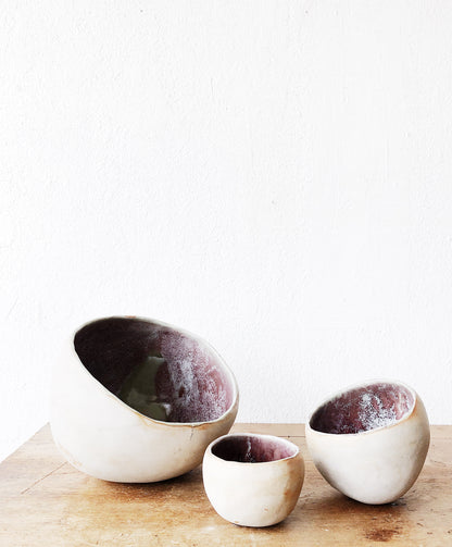 Handmade Freeform Nesting Bowl