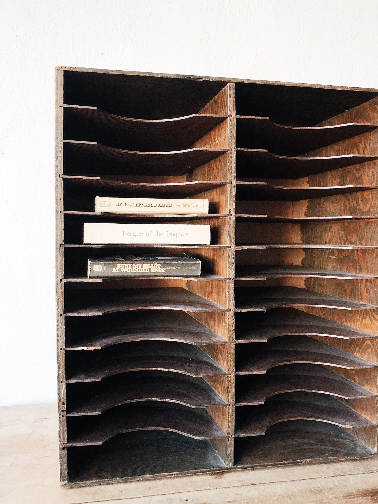 Large Vintage Flat File