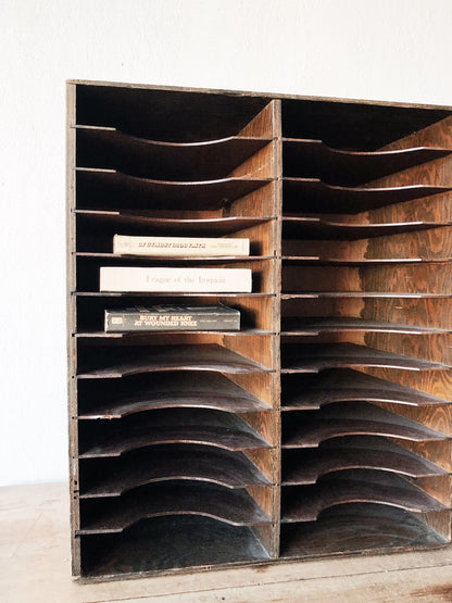 Large Vintage Flat File