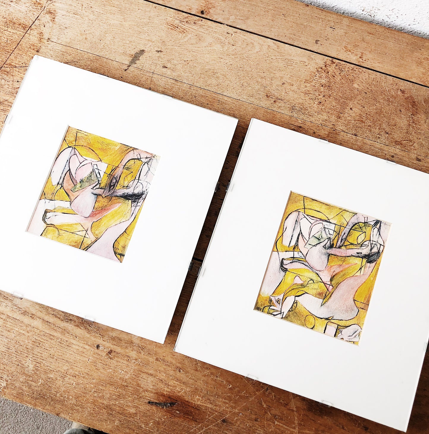 Original Watercolor Abstract Painting