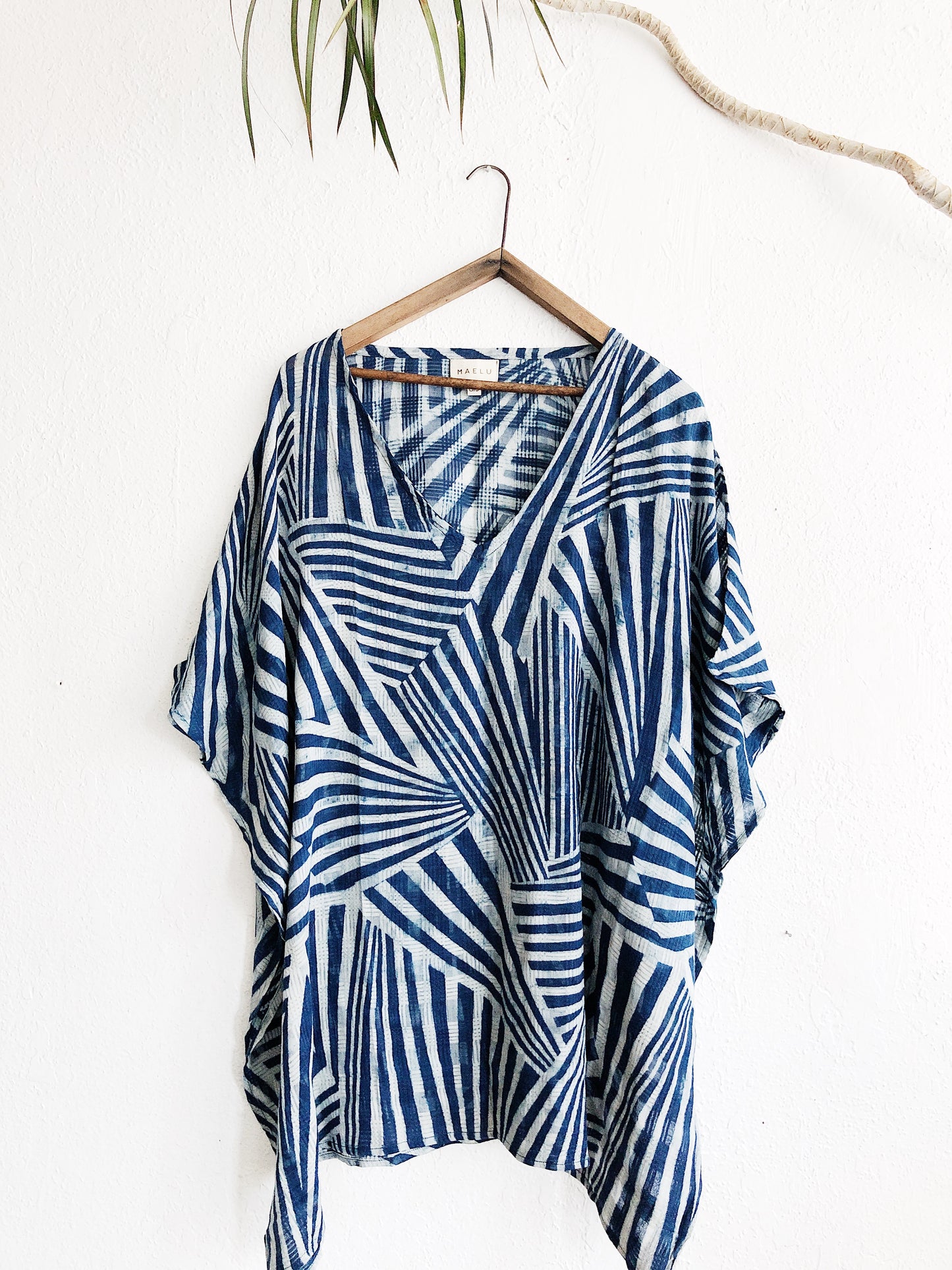 Block Printed Kimono Cover Up