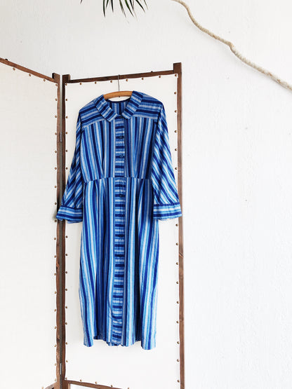 Handmade Vintage Striped Dress