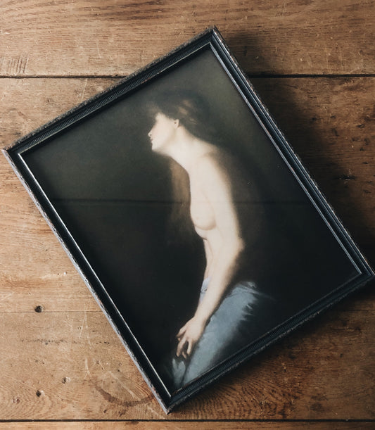 Vintage Nude Lithograph