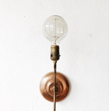 Vintage Copper Sconce