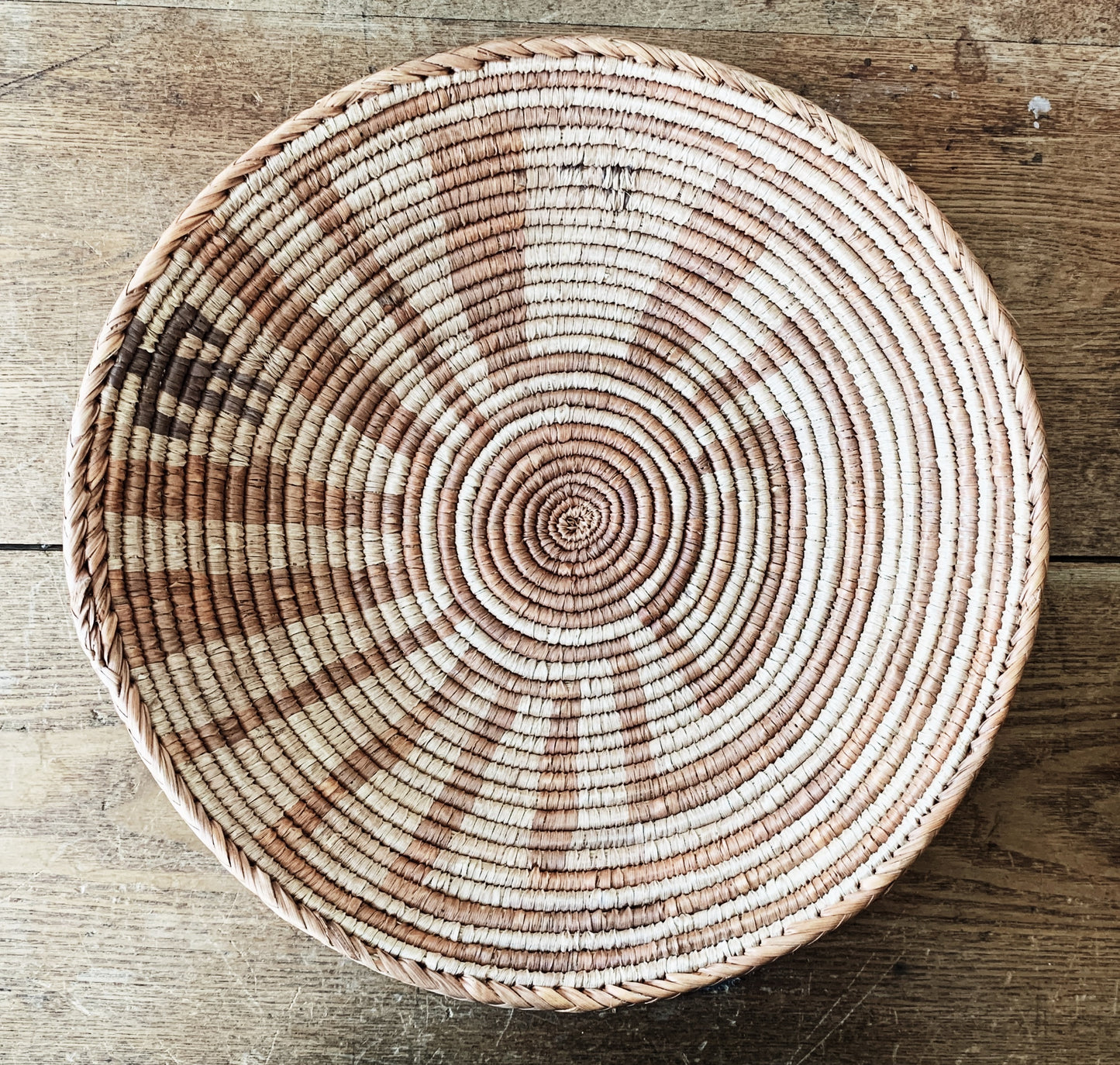 Graphic Papago Coil Basket